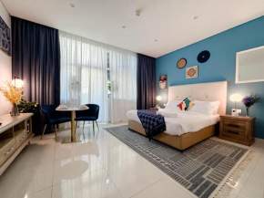 Studio with Terrace Damac Maison Cour Jardin Business Bay